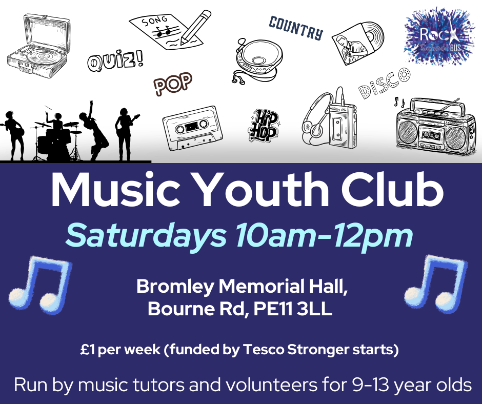Music Youth Club flyer
